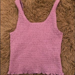 super cute purple hollister crop top!!